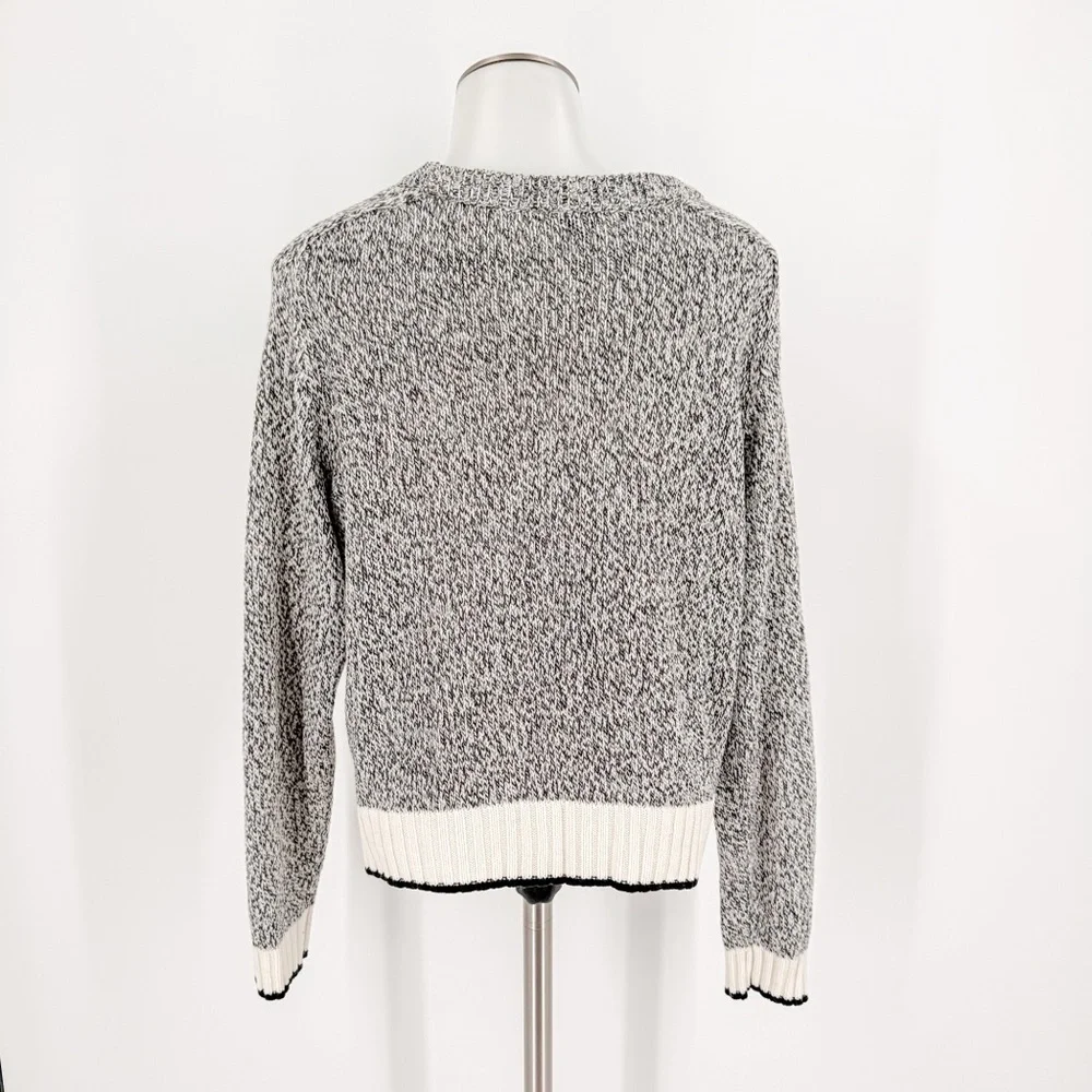 H&M Monochrome Women's Crew Neck Sweater
